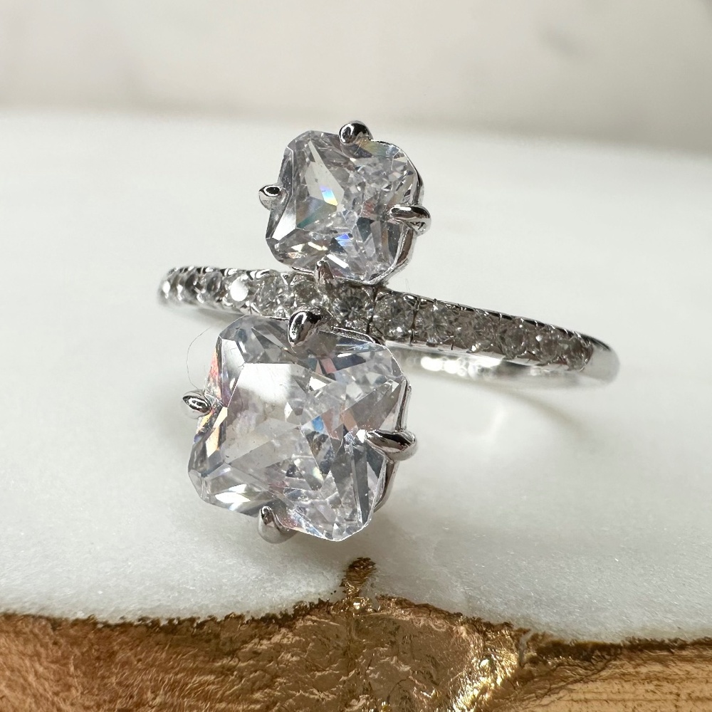 Bomb Party The Sterling Club Diamond Cubic Zirconia 925 Solid Silver RBP6458